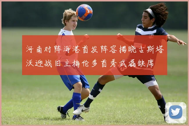 河南对阵海港首发阵容揭晓古斯塔沃迎战旧主梅伦多首秀武磊缺席