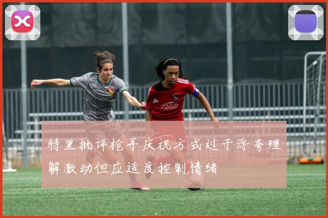 特里批评枪手庆祝方式过于浮夸理解激动但应适度控制情绪